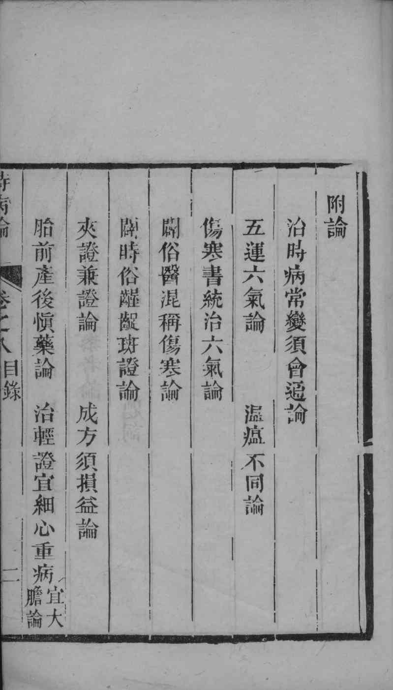 时病论  卷8